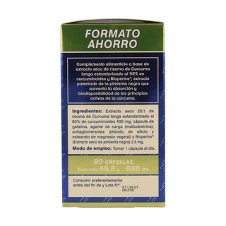 Cúrcuma Estado Puro 10.000 mg 80 cápsulas