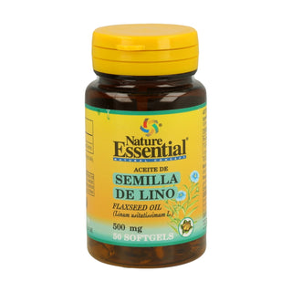 Aceite Semilla de Lino 500mg 50 Perlas